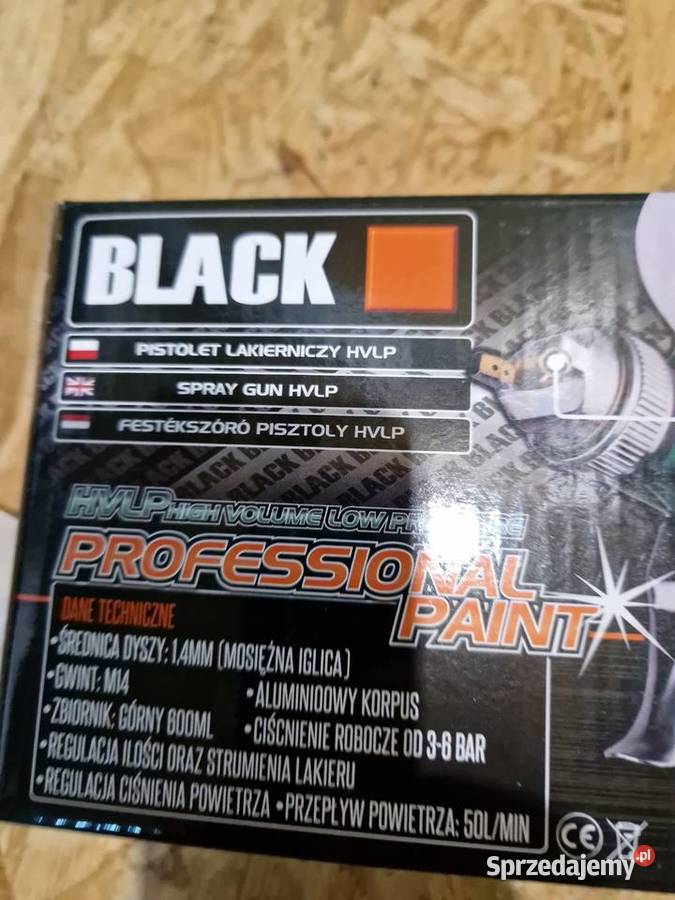 PISTOLET LAKIERNICZY DO MALOWANIA DYSZA 14mm Głogowa