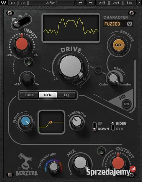 Waves Berzerk plugin AAX VST MAC PC 64bit Oprogramowanie Warszawa sprzedam