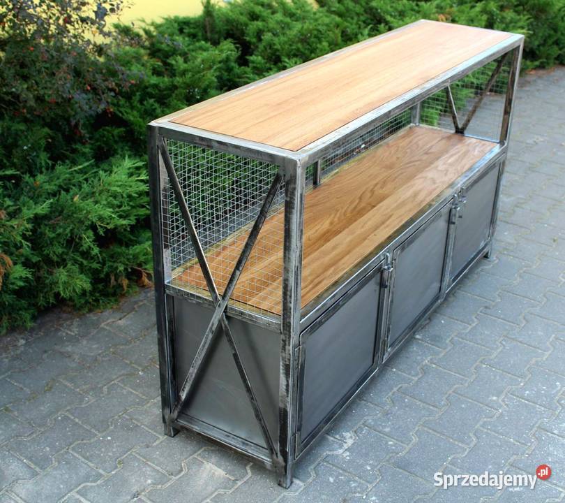 Meble metalowe LOFT komoda stolik Meble do salonu Warszawa sprzedam