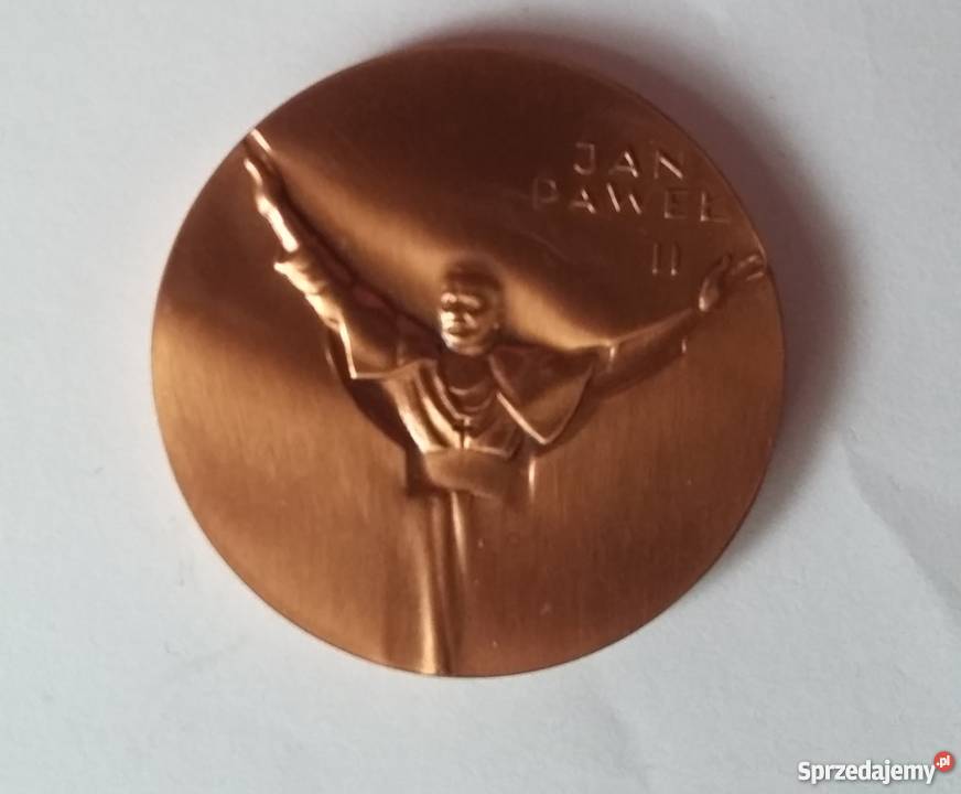 Medal Jan Paweł II Urbi Orbi mosiądz