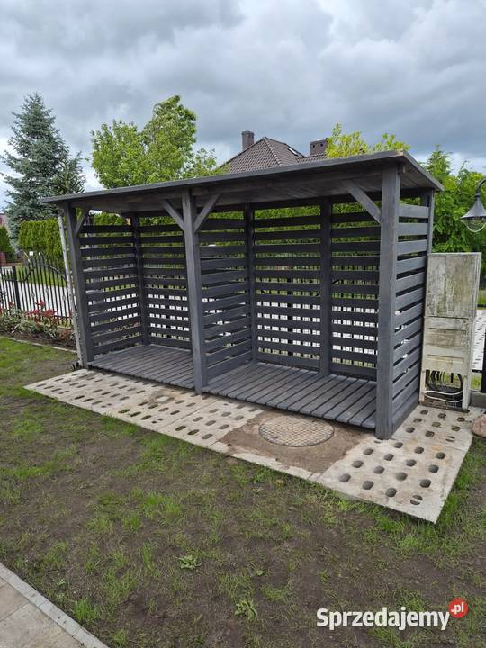 Drewutnia 2 x 11m drewutnia 2 x 11m z dachem śląskie