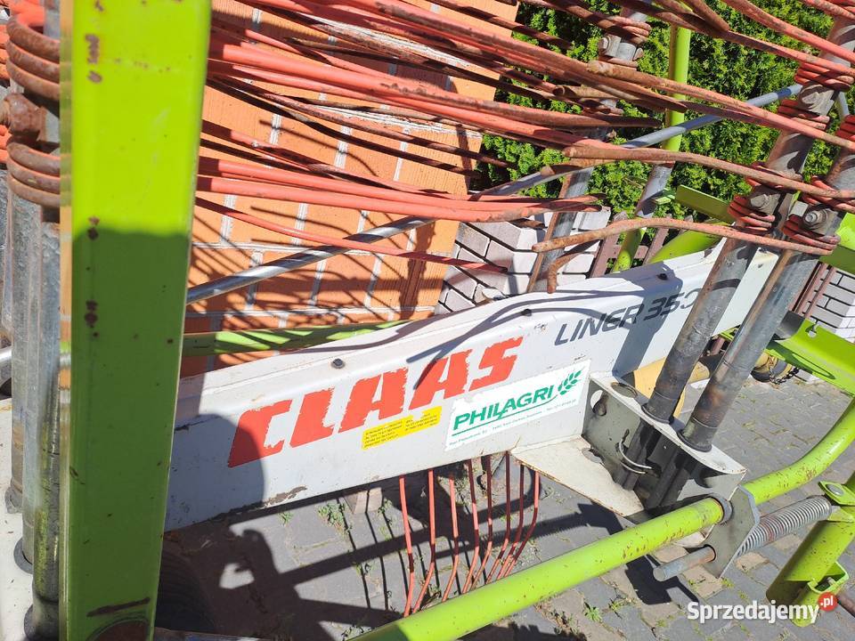 zgrabiarka przewracarka Claas do siana Potiinger Zbuczyn
