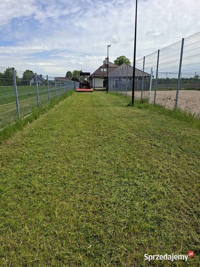 Koszenie mulczowanie działek nieużytków mulczer podlaskie Raczki