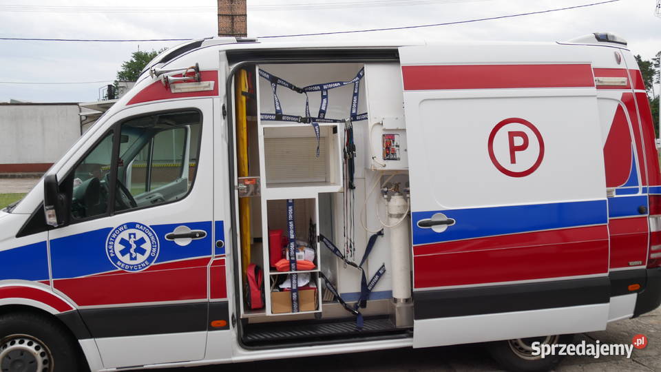 Mercedes Sprinter 2017 Ambulans typ C Autoform Zławieś Wielka