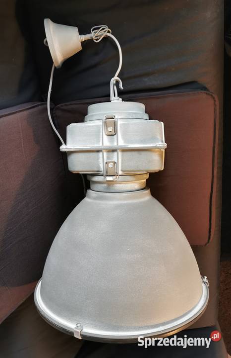 Lampa wisząca industrialna Szara LOFT RETRO Nowa Łódź sprzedam