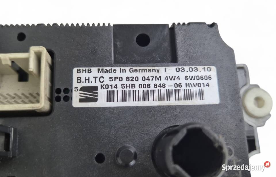 PANEL STEROWANIA NAWIEWU KLIMATYZACJI SEAT LEON Panele sterowania, przełączniki Działoszyce