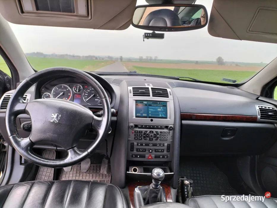Peugeot 407 20 hdi skórynavipanorama mogę Wołów