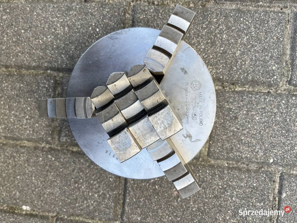 Nowy uchwyt tokarski 160 mm 3szczekowy Produkcja Lublin