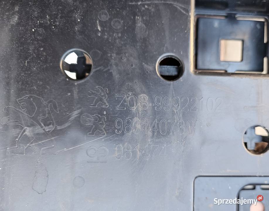 PEUGEOT 208 II PŁYTA OSŁONA POD ZDERZAK PRZÓD Międzychód