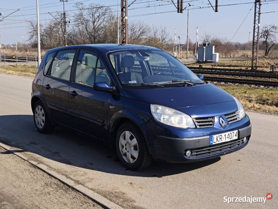 Renault Scenic 16 16v 2004 217 przebiegu lubelskie Łuków