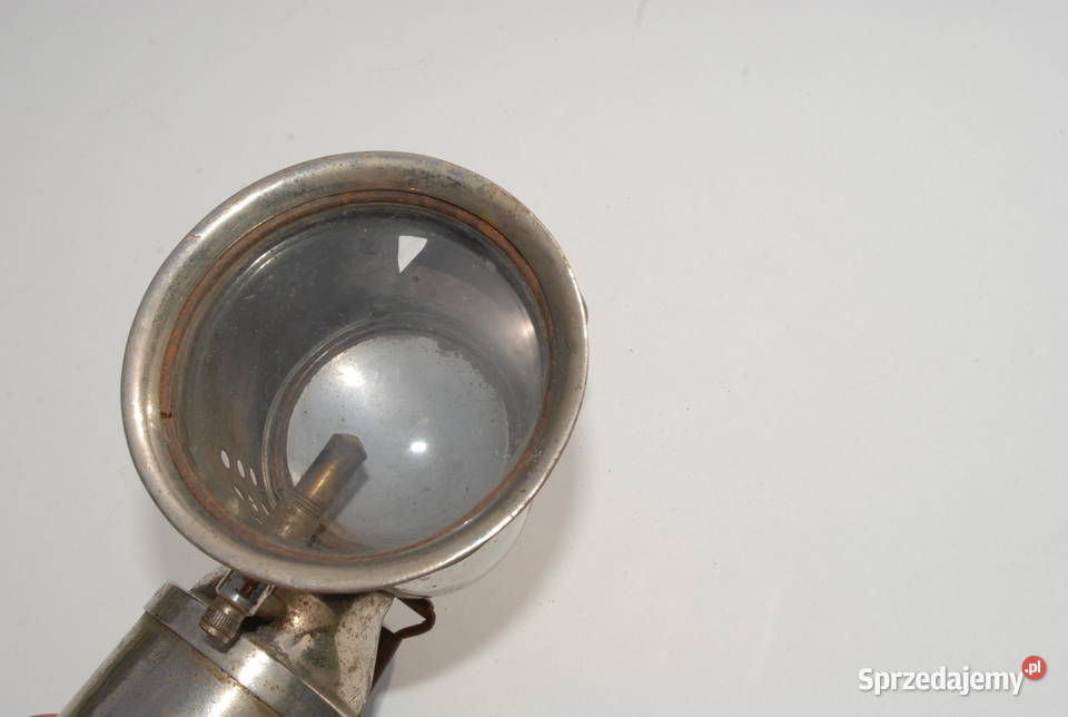 Stara lampa lampka karbidowa do roweru antyk