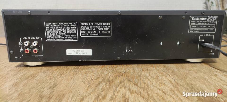 MAGNETOFON TECHNICS RSB505 Kutno