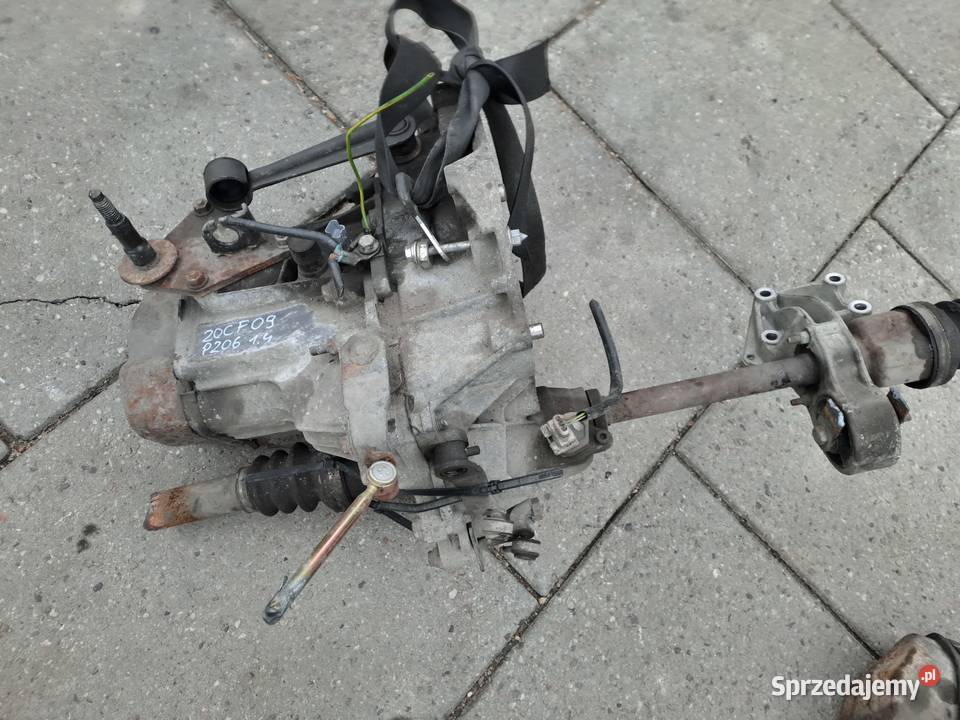 Peugeot 206 14 8V 75 skrzynia biegów kod 20CF09 Rok produkcji 2003 śląskie