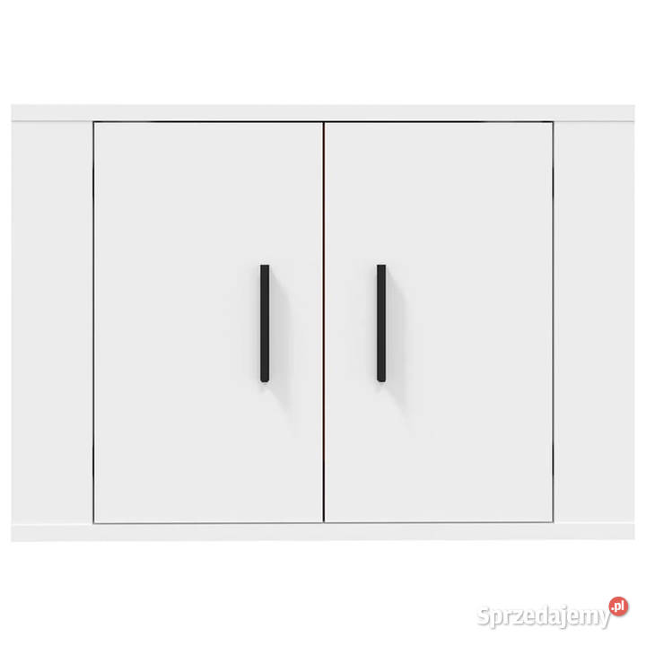 Wisząca szafka telewizyjna biała 57x345x40 Warszawa