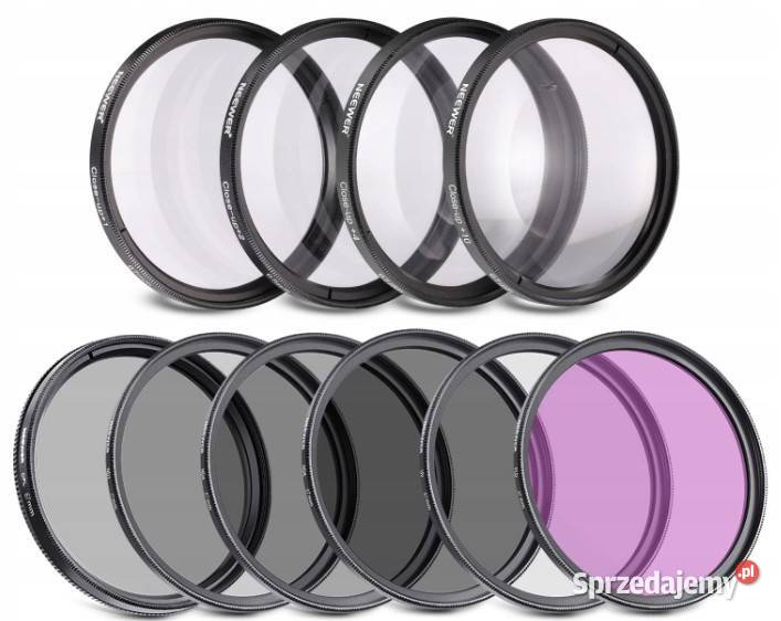 Zestaw filfrów fotograficznych Neewer 58 mm 10 mazowieckie Warszawa