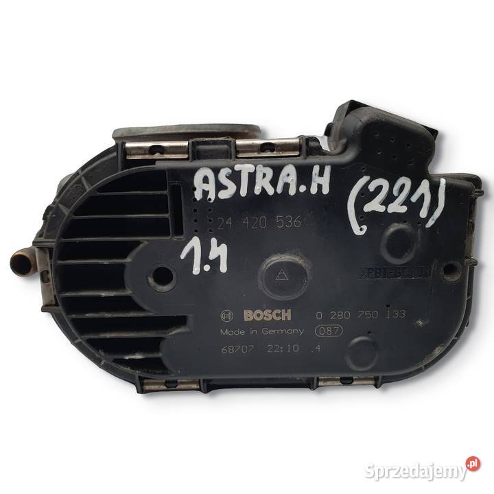 PRZEPUSTNICA Opel Astra H 14 16V Bosch 24420536 osobowe Chełm