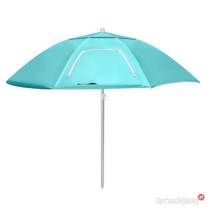 Parasol plażowy 2w1 namiot parawan składany w Poznań