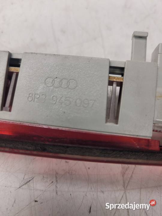 ŚWIATŁO STOP STOPU AUDI A3 8P LIFT 3D 8P3945097 osobowe Przystajń