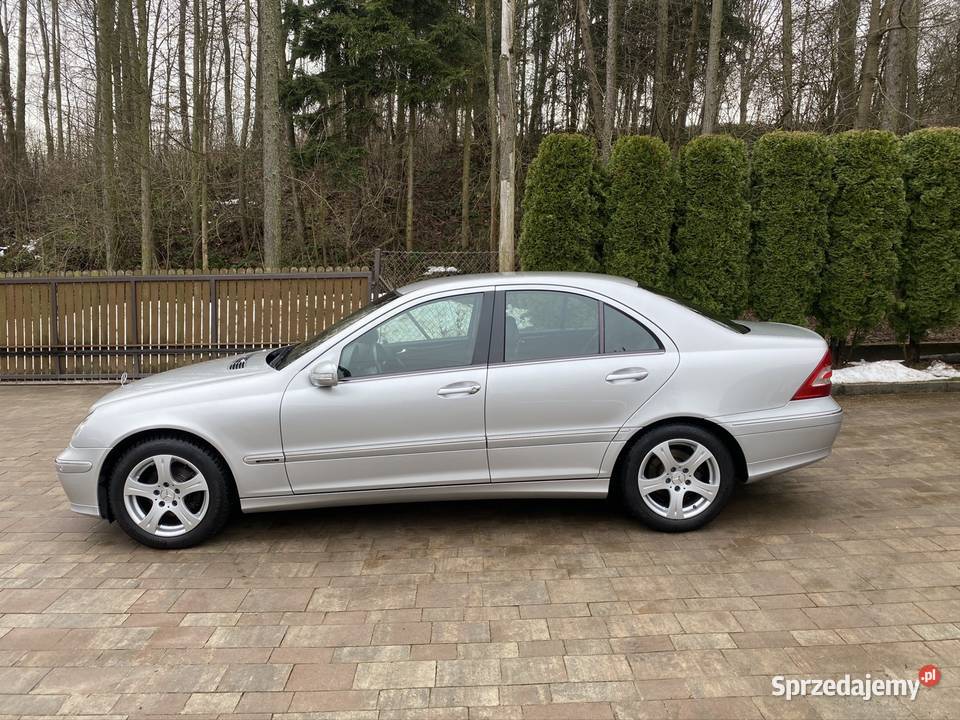 Mercedes C W203 2004 18 Kompressor Automat elektrycznie ustawiane fotele Stara Wieś