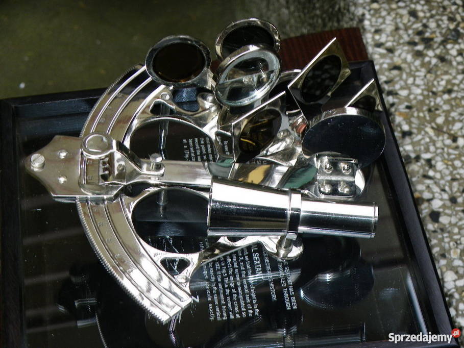 OGROMNY SEKSTANT SEKSTANS GIGANT chrom Antyki małopolskie Kraków