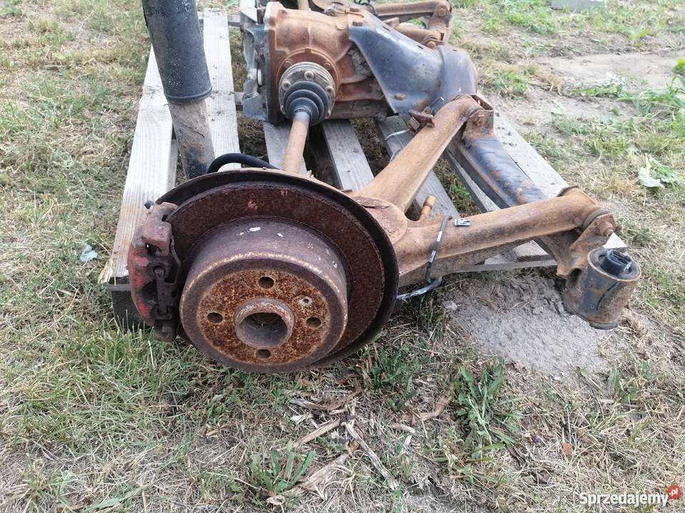 Bmw e30 zawieszenie tył sanki 4x100 tarcze wąska Drelów