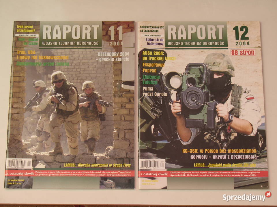 Raport WTO kompletny rocznik 2004 Wojsko i militaria Kraków