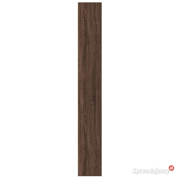 Regał brązowy dąb 60x24x176 materiał Regały Warszawa