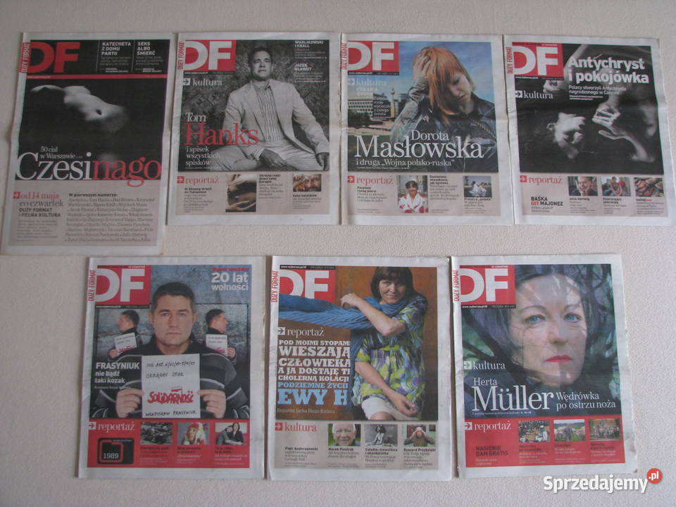 DF Duży Format tygodnik Gazety Wyborczej z roku Kultura i Rozrywka Brzegi
