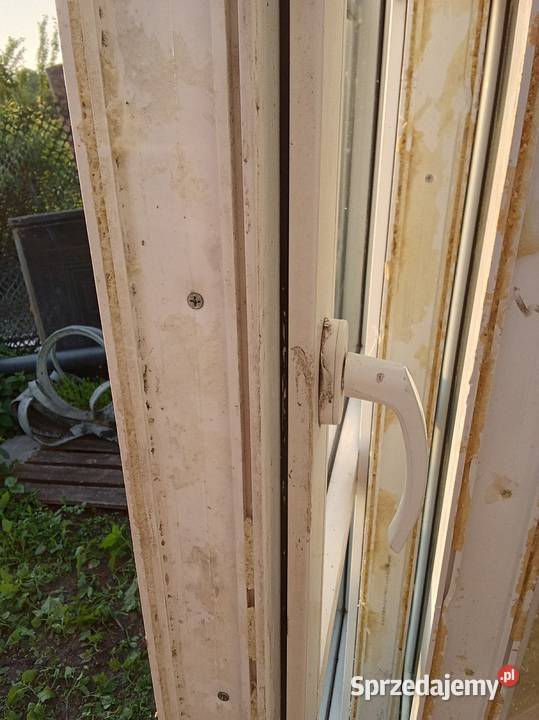 Sprzedam okno balkonowe używane 86 x 2095lewe lubelskie Chełm
