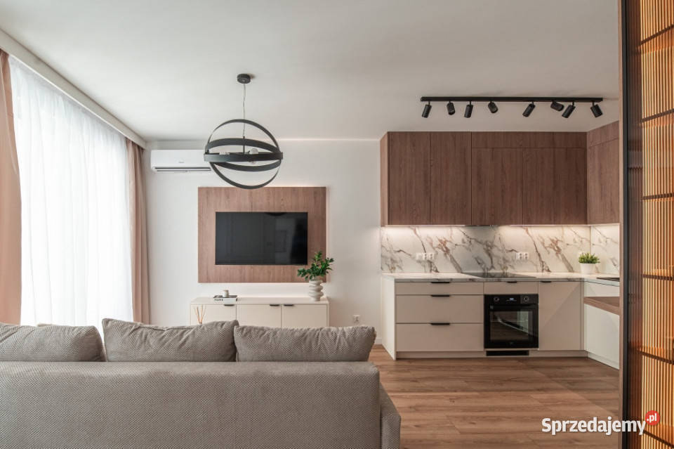 Stylowy apartament Odrą 48 m Nowa Przystań Kępa Szczecin