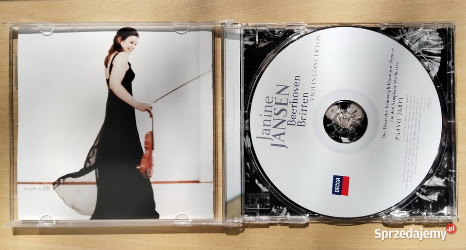 Beethoven Britten Violin Concertos Janine Jansen Płyty i kasety Sosnowiec