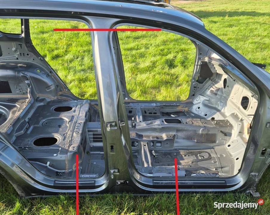 VW TIGUAN II SŁUPEK PRAWY R7HLR7H