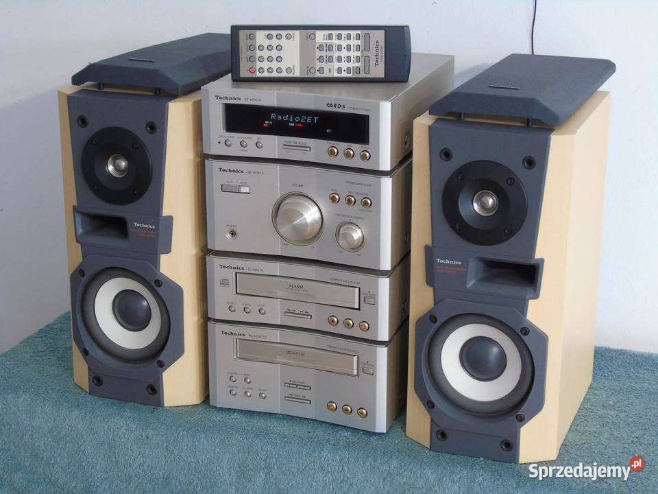 Wieża Technics SAHD510 710 pilot kolumny DOSTAWA Jasło sprzedam