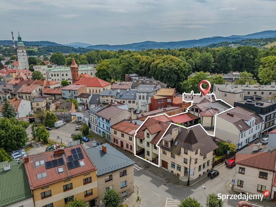 Nieruchomość inwestycyjna w centrum Żywca 7508zł/m2
