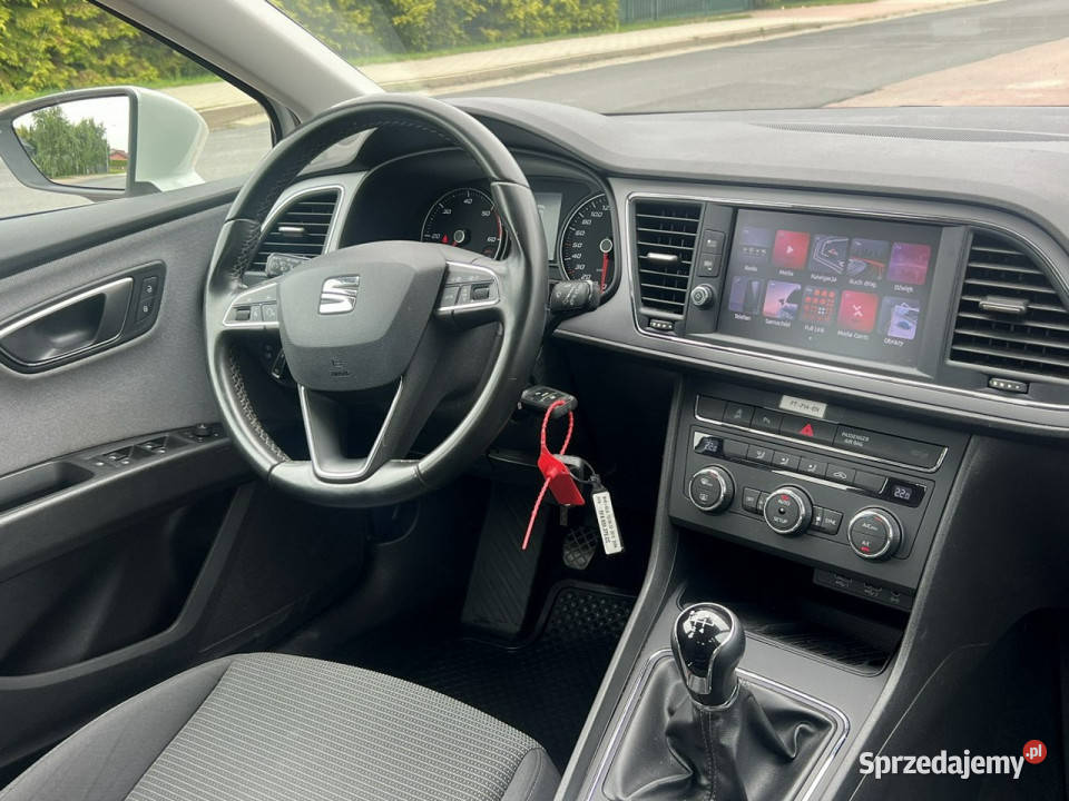 Seat Leon Seat Leon Opłacony Idealny stan Navi ASR (kontrola trakcji) wielkopolskie Gostyń