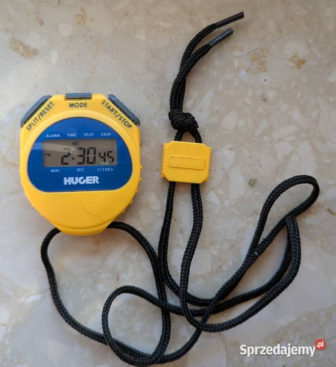 Stoper HUGER elektroniczny sportowy dziala