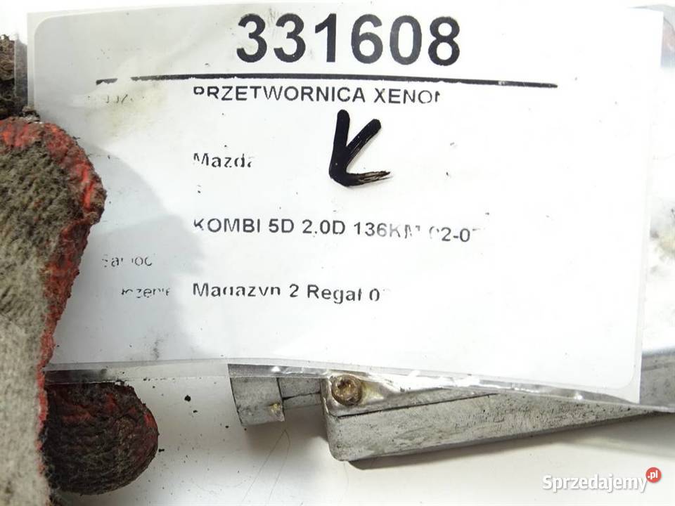 PRZETWORNICA XENON MAZDA 6 GY BALLAST 0208 MODUŁ osobowe podkarpackie