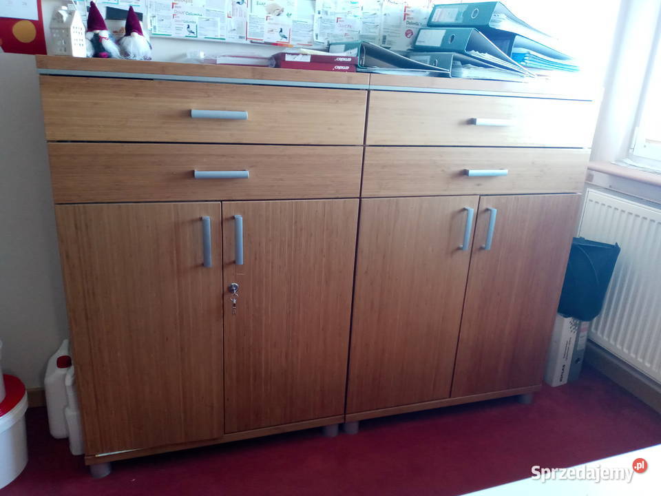SOLIDNE SZAFKI BIUROWESTOLIK POMOCNICZY KOMPLET Piotrków Trybunalski