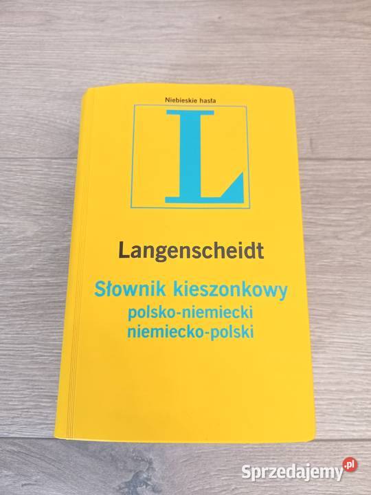 Słownik Langenscheidt polskoniem niemieckopol Wrocław