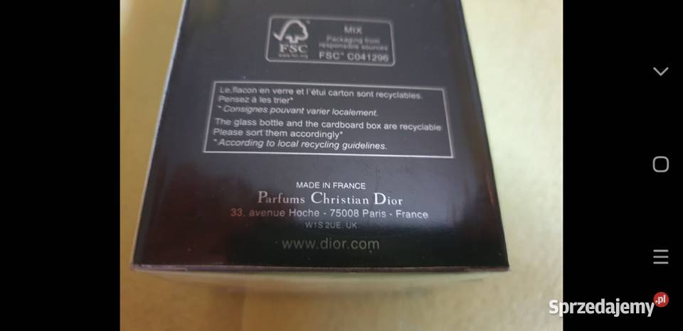 Dior Homme Intense 100 ml Radom
