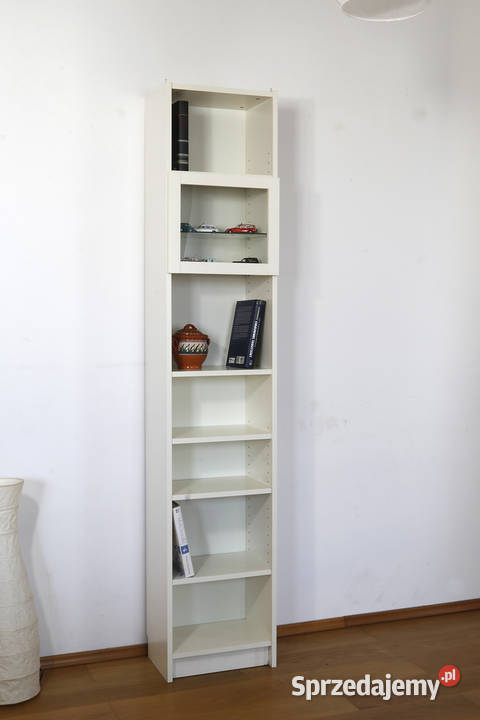 Biały Regał z kolekcji BILLY IKEA Warszawa
