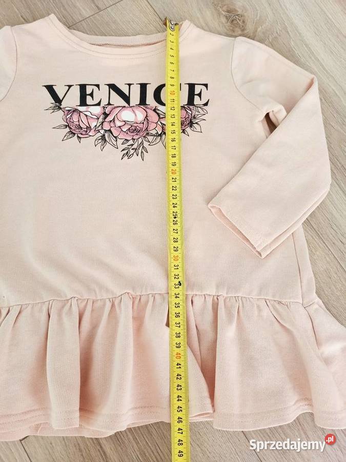 Sukienka babydoll dziewczęca 110 Płock