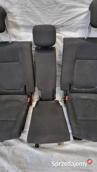OPEL MERIVA B FOTELE FOTEL KANAPA TYŁ KOMPLET
