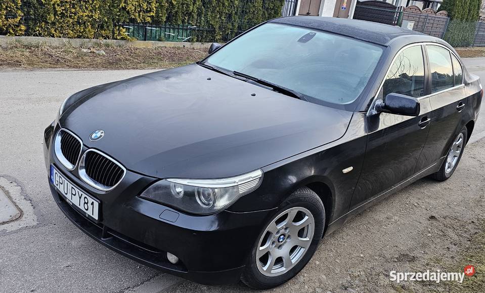BMW Serii 5 E60 Sedan zadbany egzemplarz gotowy pomorskie Kosakowo
