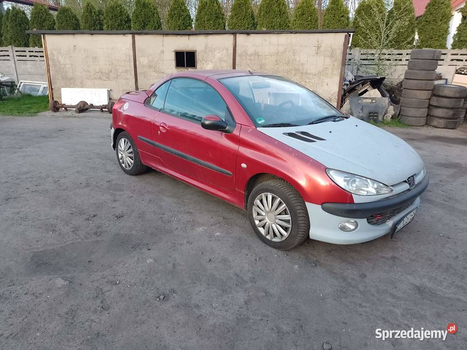 Fajny Peugeot 206 CC2001 r20 BenzDługie Oce i