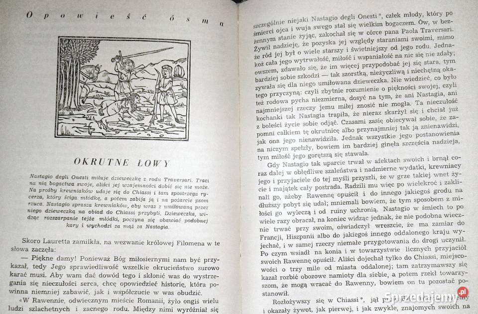 Dekameron Giovanni Boccaccio Chełm