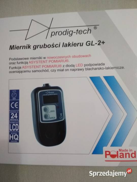Mierniki grubości lakieru Rybnik sprzedam