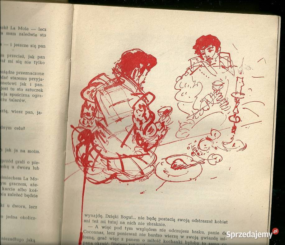 Królowa Margot A Dumas 1958 ilustracje J Łódź