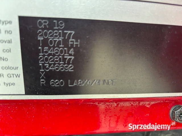 Ciagnik 160 tonowy ciagnik 8x4 Scania Warszawa sprzedam