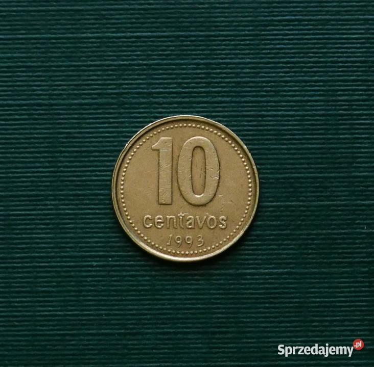 ARGENTYNA 10 centavo 1993r Gliwice